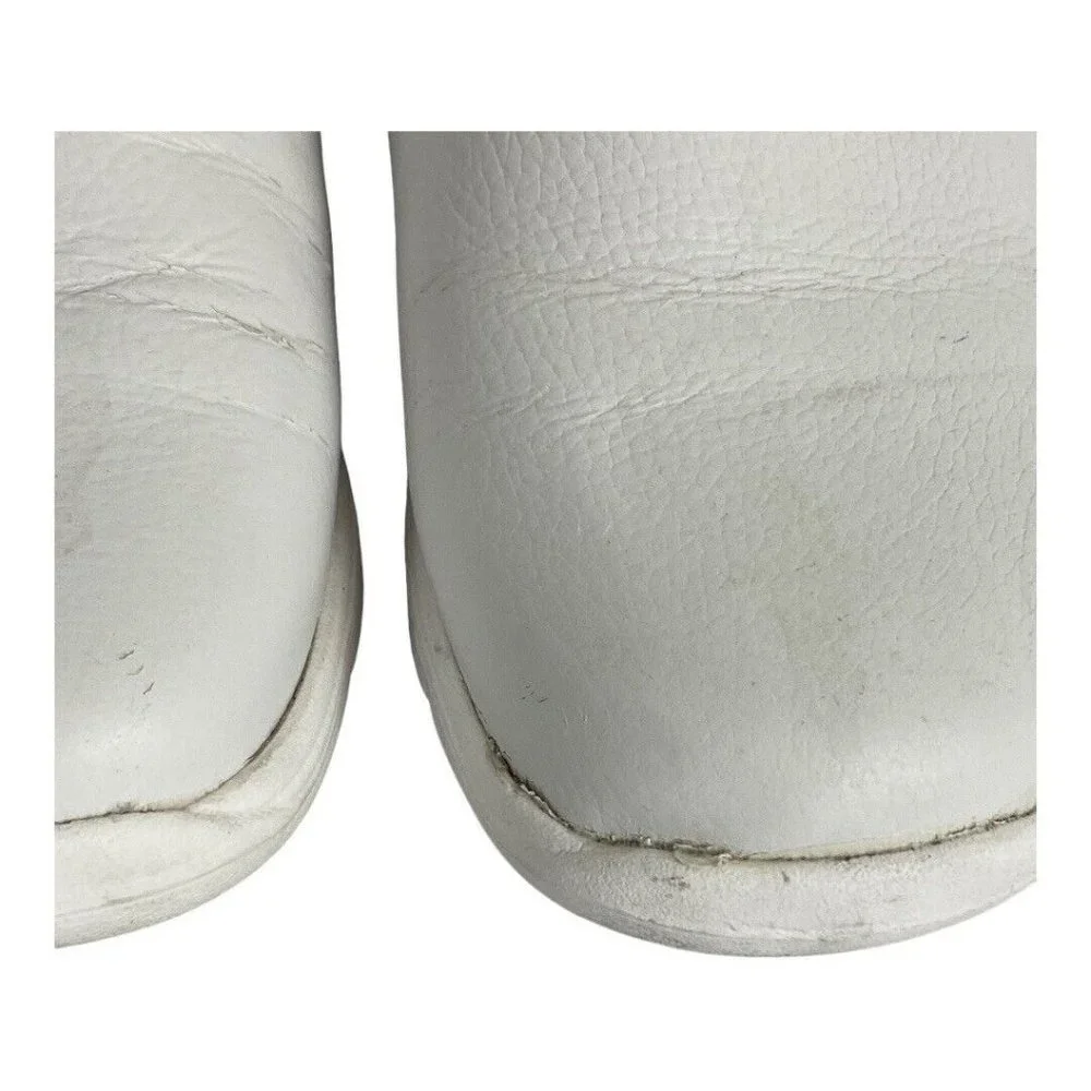 Nurse Mates Women's Slip-On Dove Slip-Resistant Work Shoes White Size 7.5M
